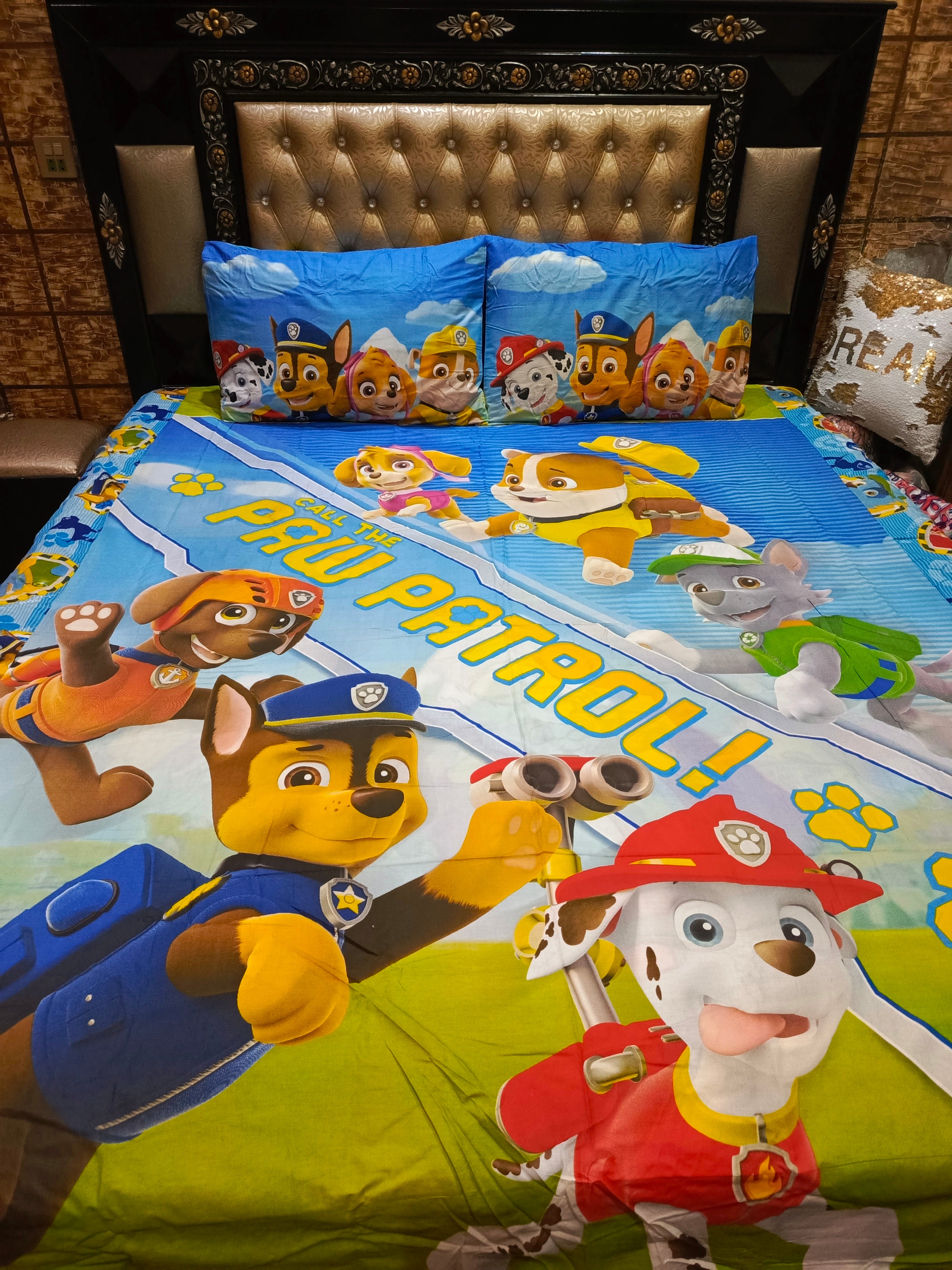 Paw Petrol Kids Bed Sheet ds # 113