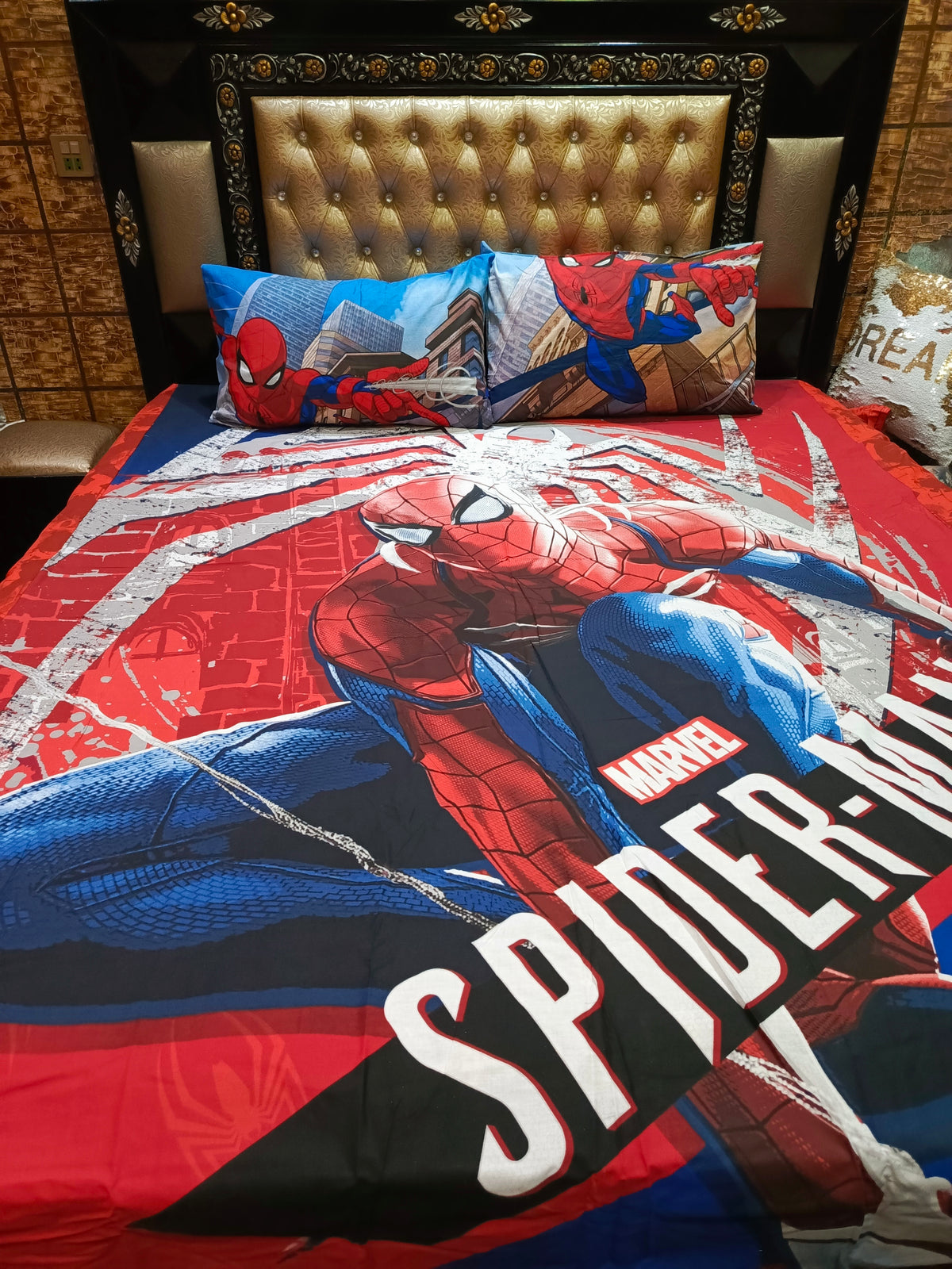 Marvel-Spider-Man Double Bedsheet
