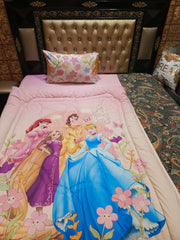 New Princess Crown Design Winter Comforter set