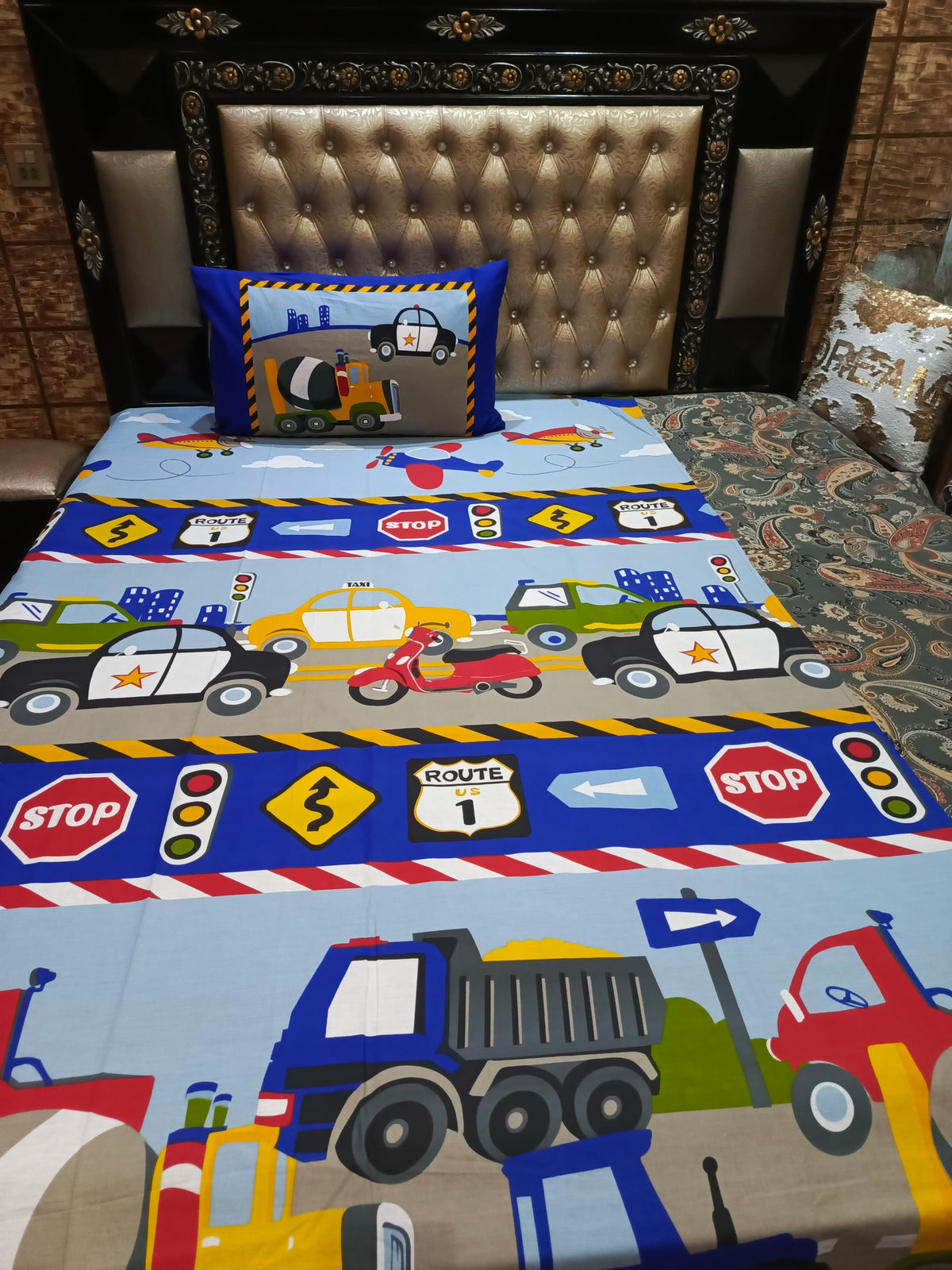 Traffic signal Single 3pc Summer Comforter set