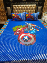Avengers 3 Pure cotton Bedsheets