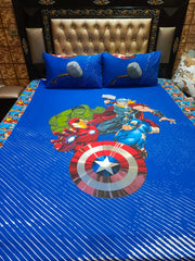 Avengers 3 Pure cotton Bedsheets