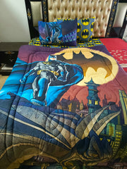 BatMan Digital Printed Winter Comforter Set