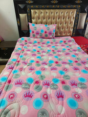 Barbie Crown Winter Comforter Set