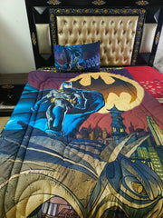 BatMan Digital Printed Winter Comforter Set