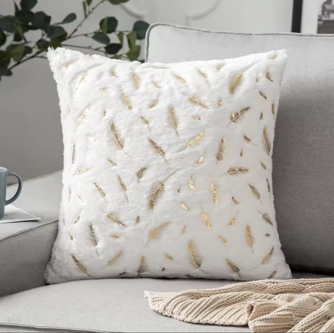 Farr Golden Leaf Cushions Covers