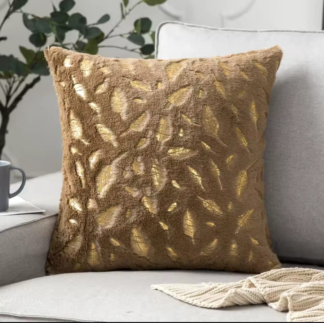Farr Golden Leaf Cushions Covers