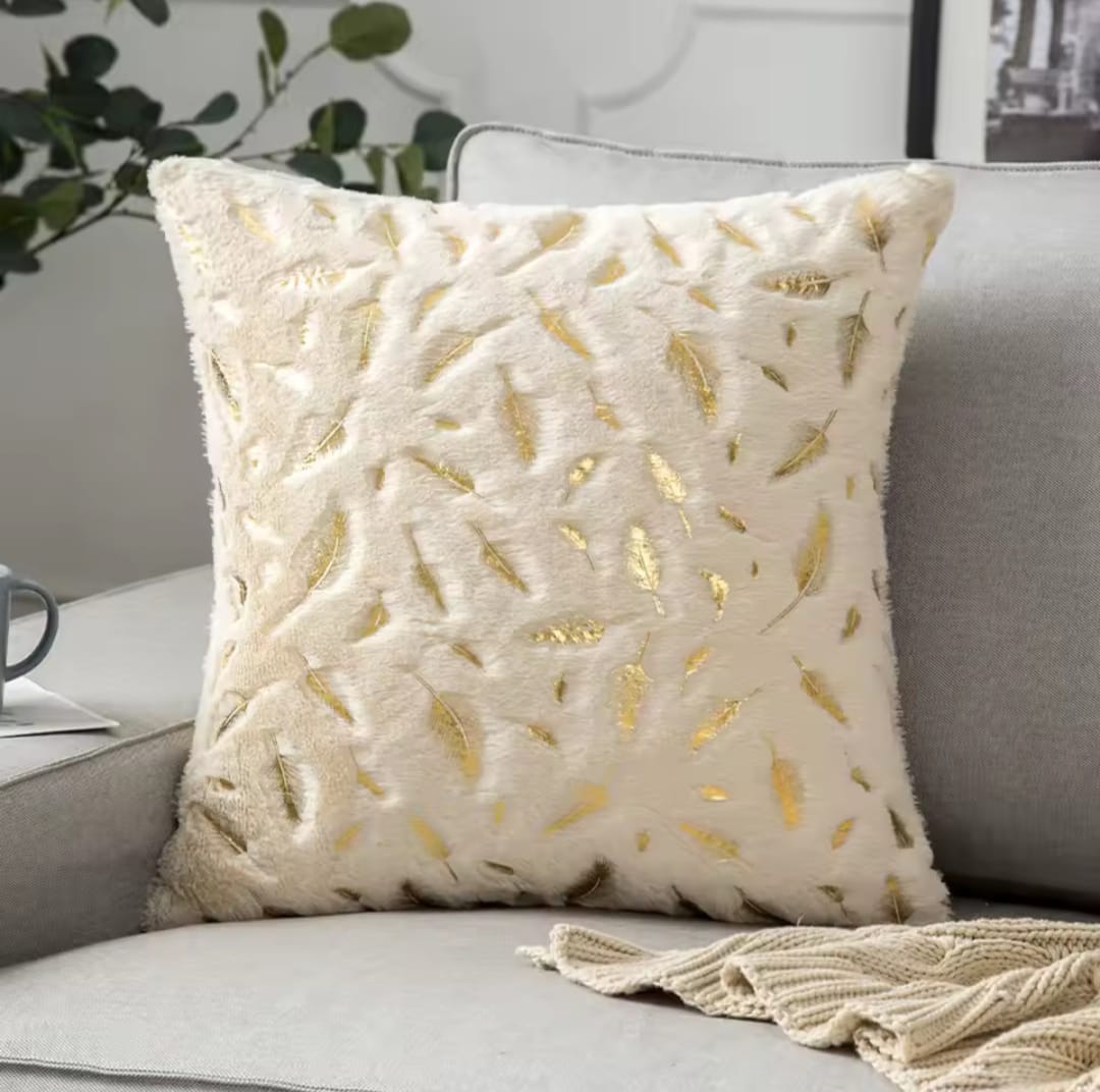 Farr Golden Leaf Cushions Covers