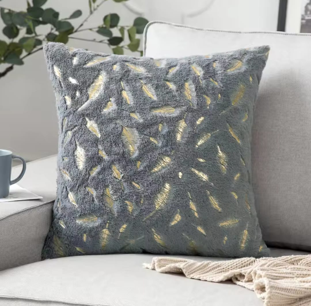 Farr Golden Leaf Cushions Covers
