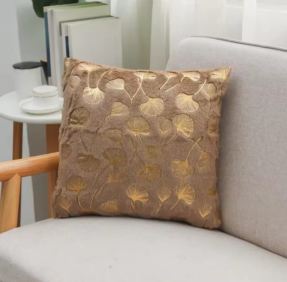 Farr Golden Leaf Cushions Covers