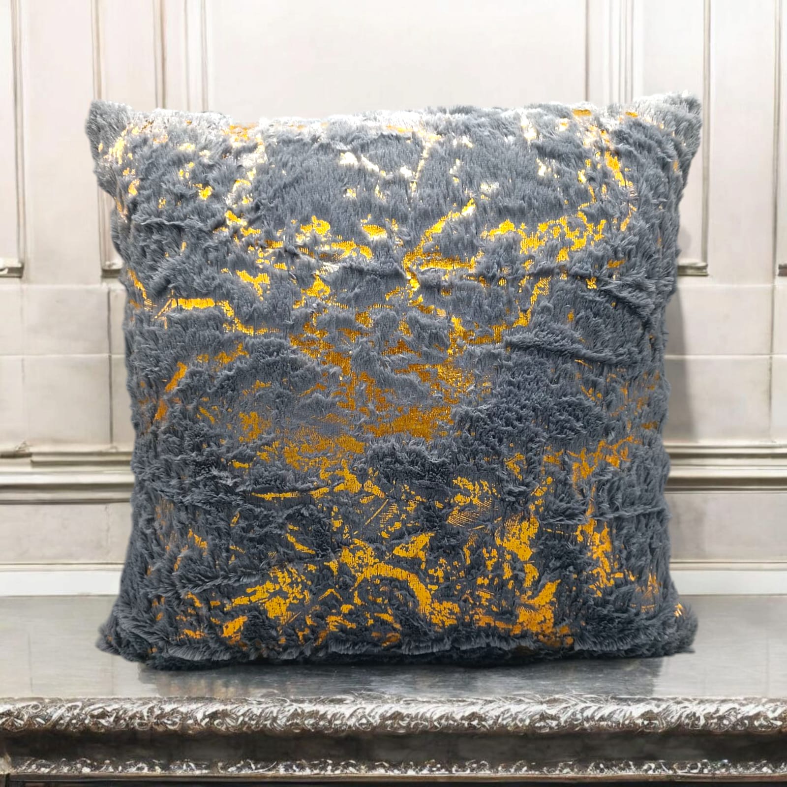 Farr Golden Marble Cushions Covers