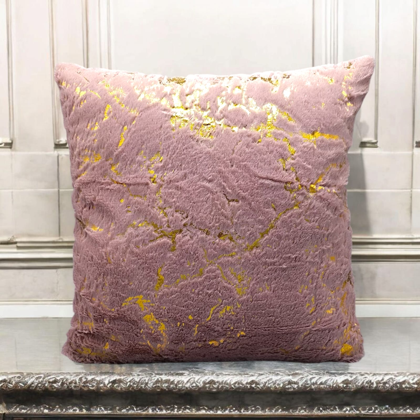 Farr Golden Marble Cushions Covers