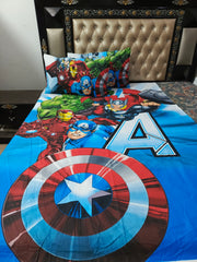 Avengers Team Cotton Bedsheets
