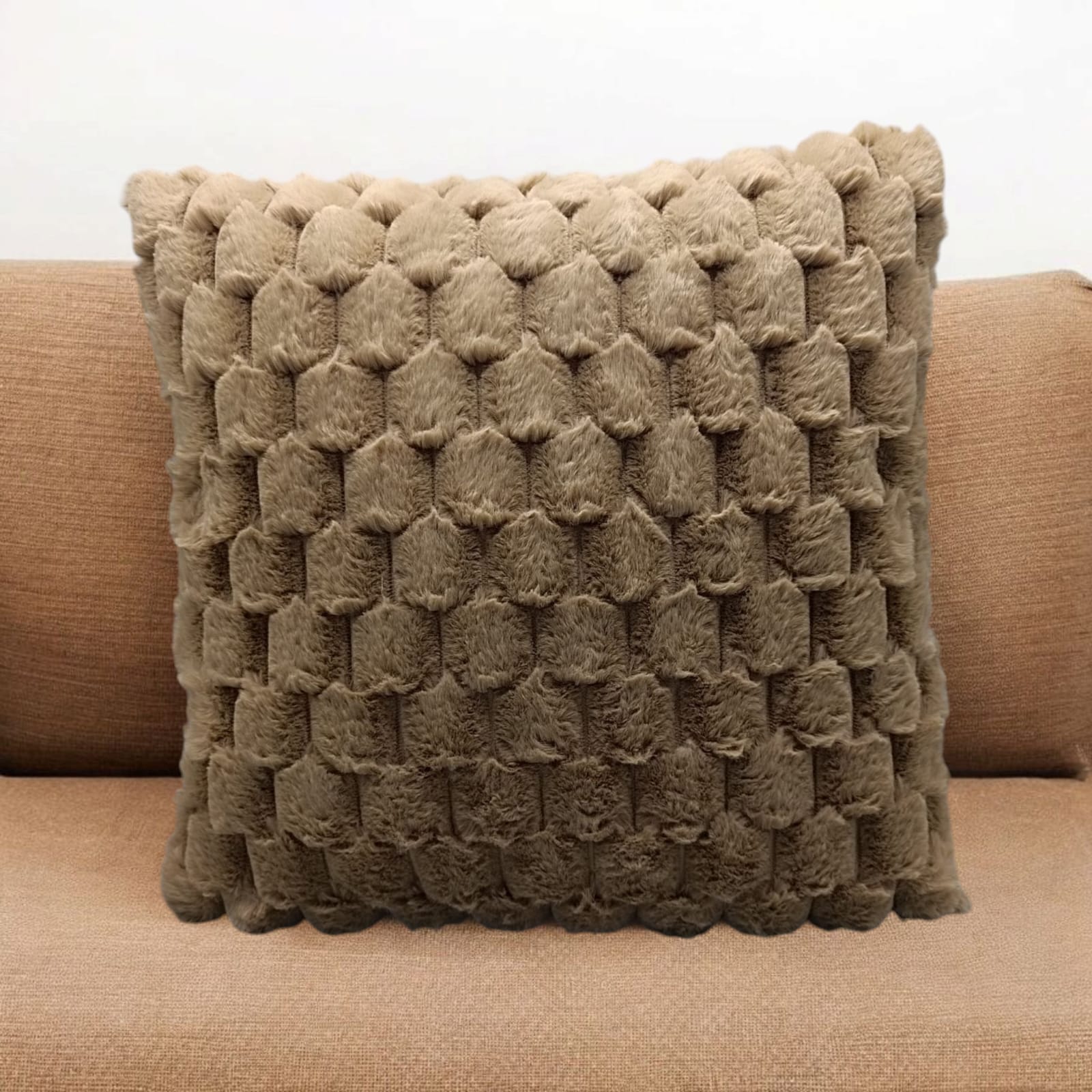 Fluffy Farr Embossed Cushions Covers