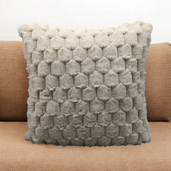 Fluffy Farr Embossed Cushions Covers