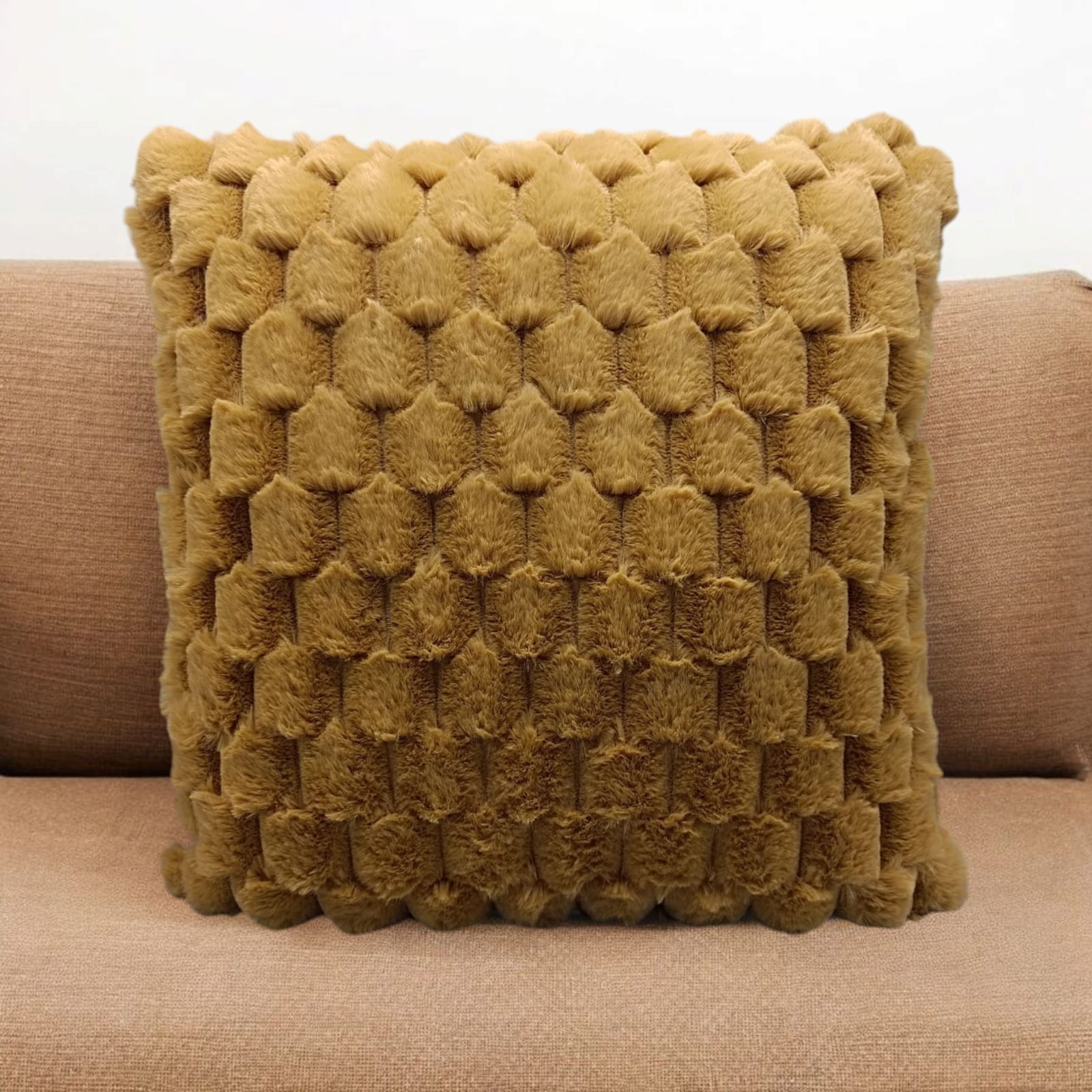 Fluffy Farr Embossed Cushions Covers