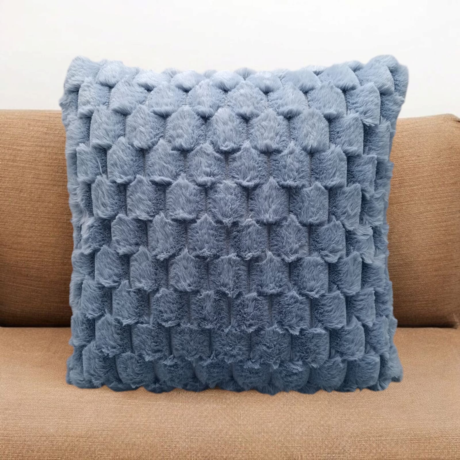 Fluffy Farr Embossed Cushions Covers