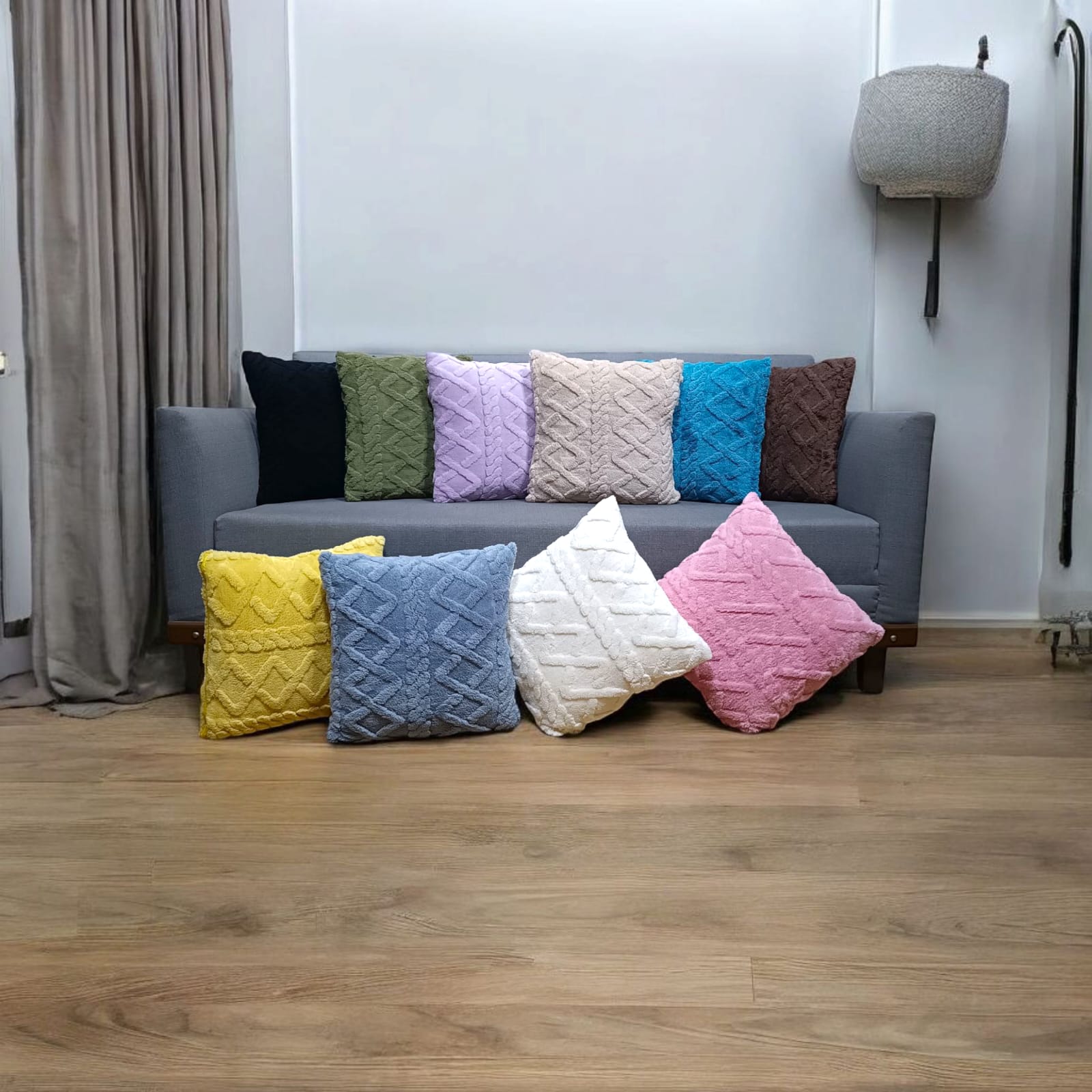 Farr Embossed Robe Cushions Covers