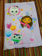 Gabby's Doll House Lilac Mix & Match Summer Light Filling Ac Comforter