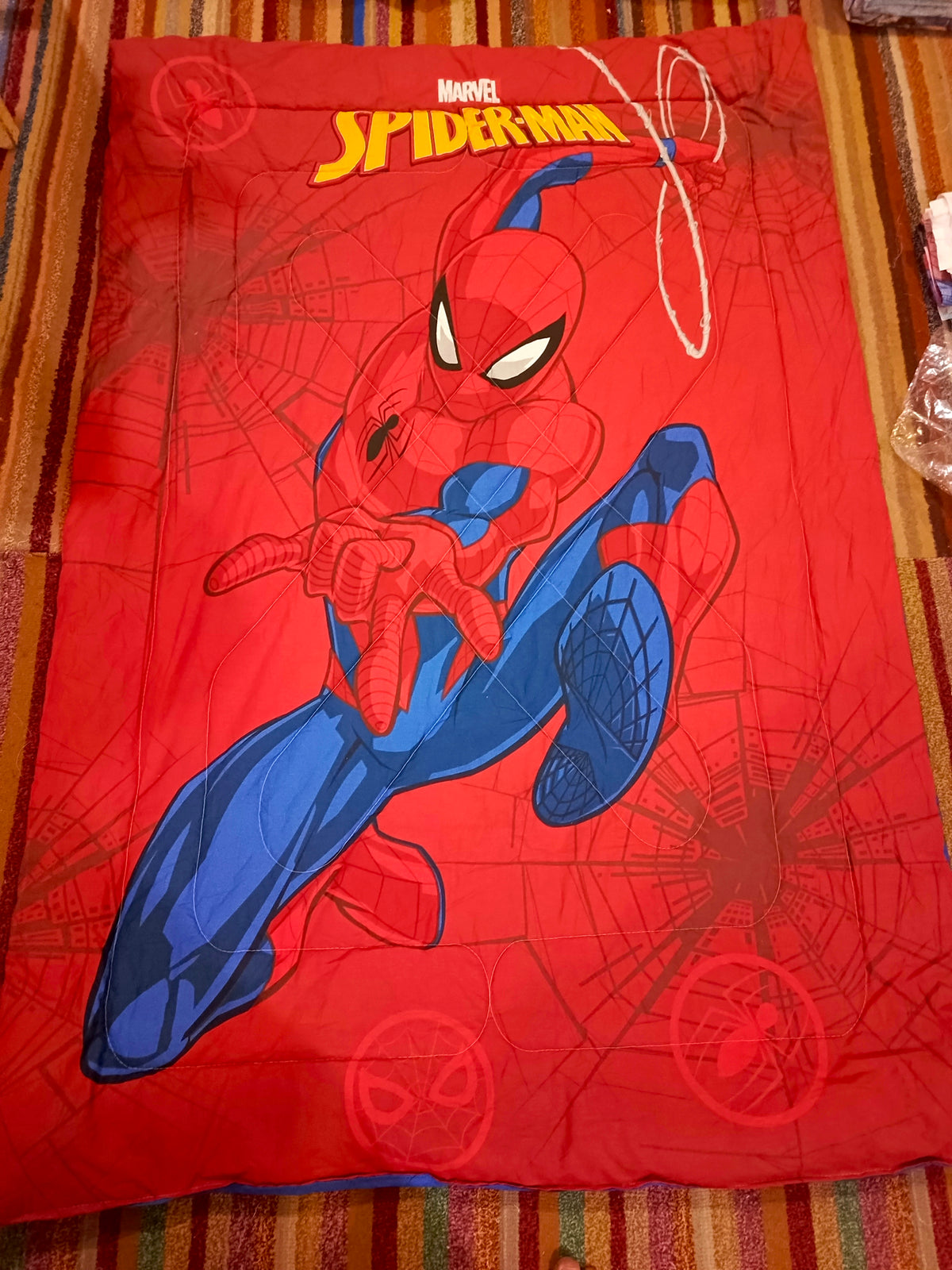 Marvel spiderman mix & match comforter