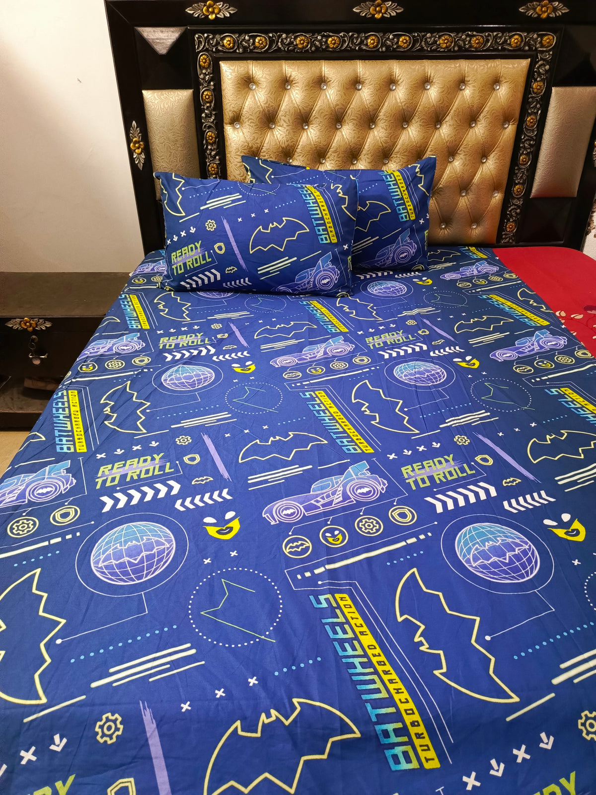 BAT WHEELS COTTON Bedsheets