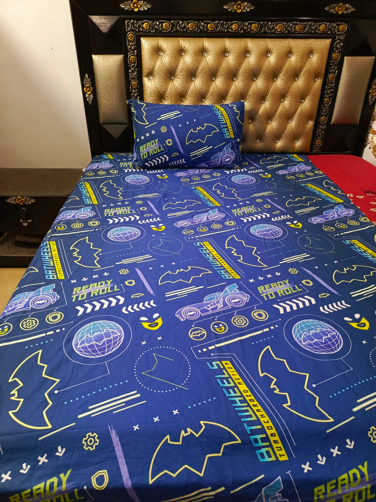BAT WHEELS COTTON Bedsheets