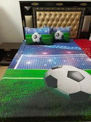 Football Goal Kids Bed Sheet ds # 106 (Copy)