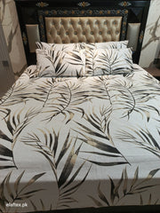 Megsv Palm Tree Cotton Bedsheets