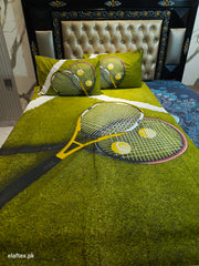 Tennis  Ball Pure Cotton Bedsheets