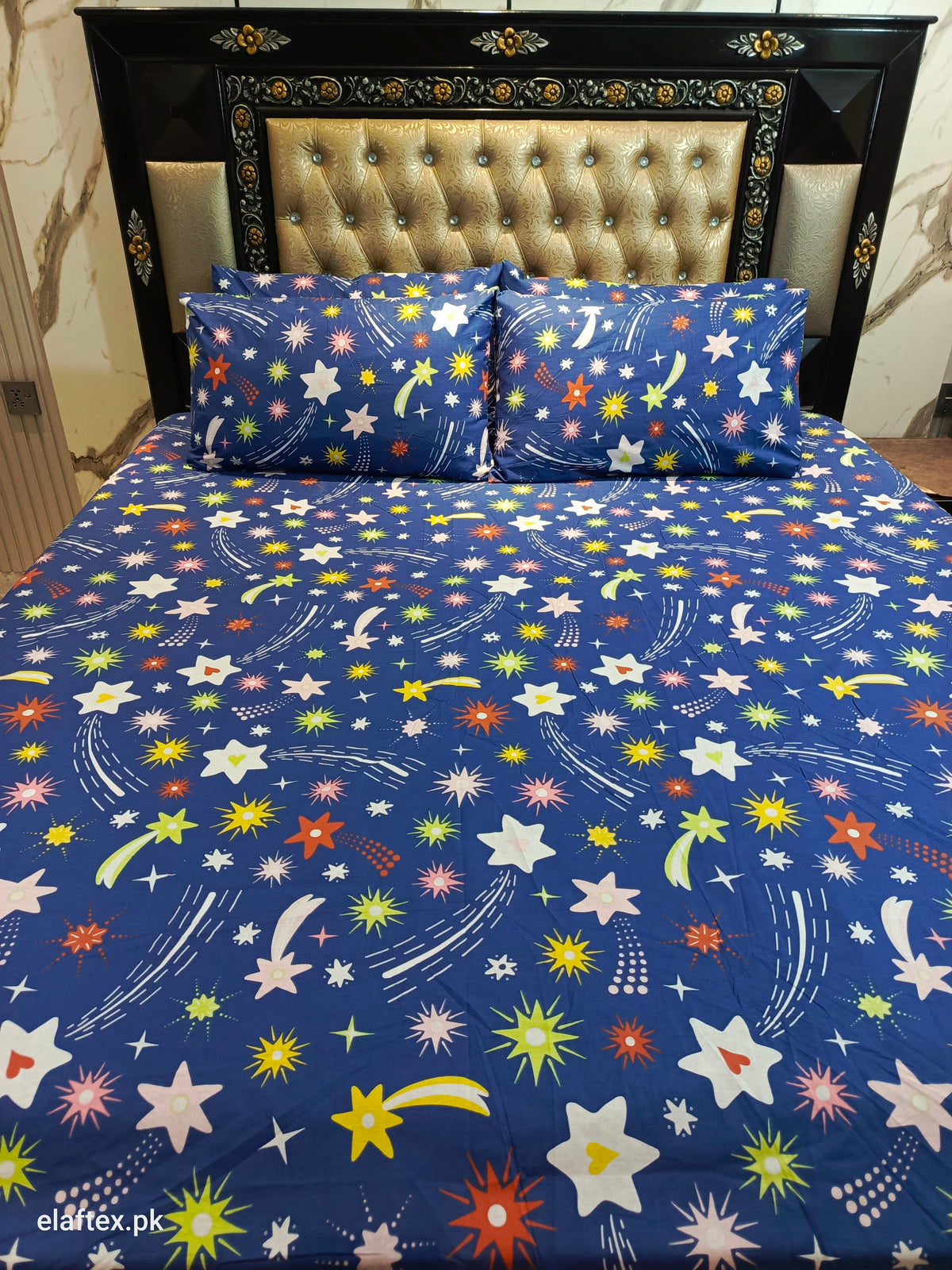 Stars Glow in The Dark Cotton Bedsheets
