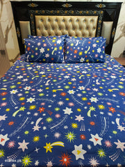 Stars Glow in The Dark Cotton Bedsheets