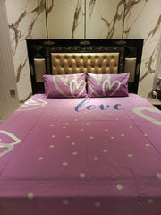 Love Hearts Cotton Bedsheets