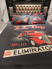 ZZ TOP ELIMINATOR DOUBLE BEDSHEET