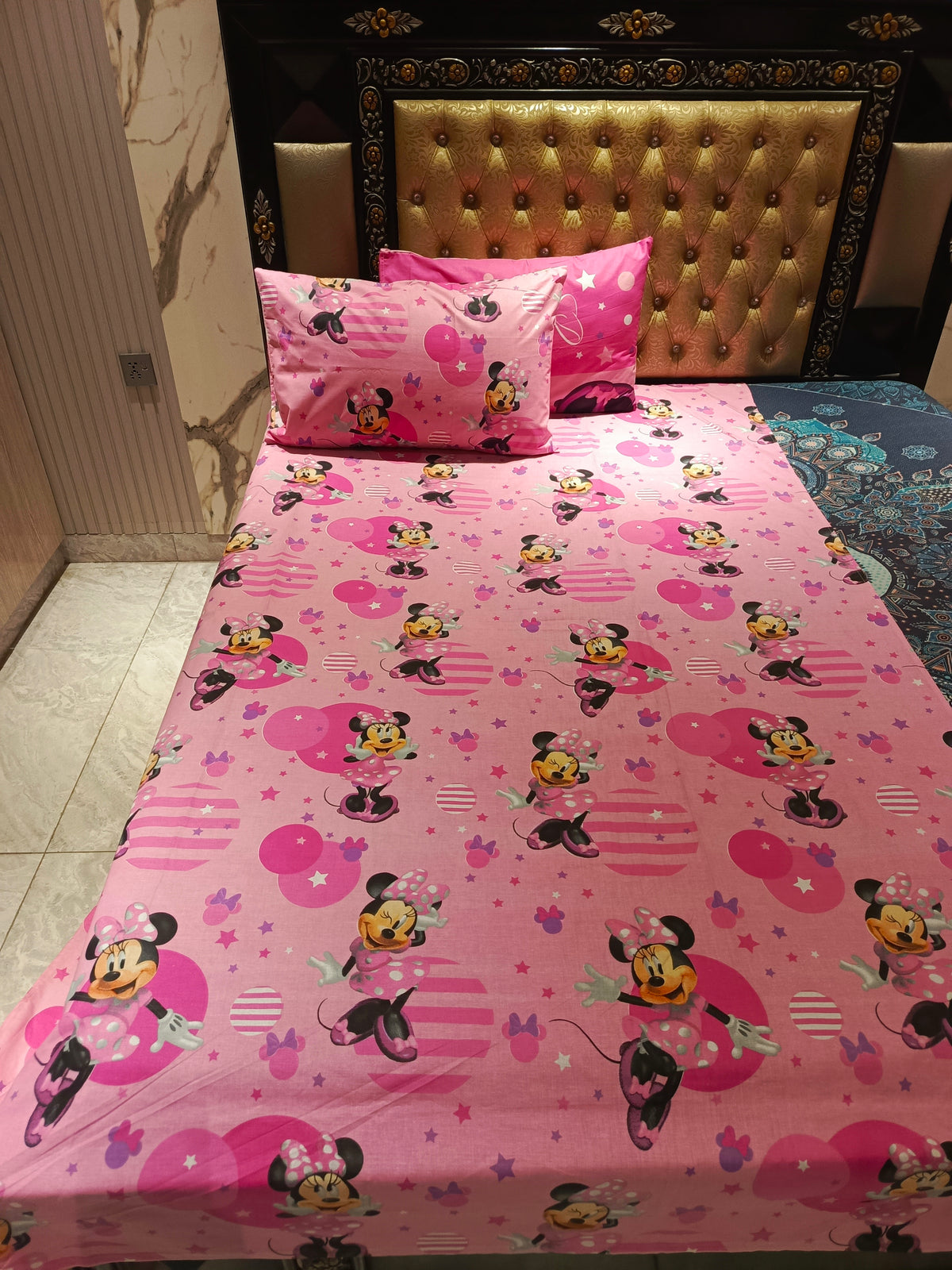 Little MinnieMouse Cotton Bedsheets