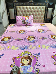 Sofia Sweet Kingdom 👸 Cotton single Bedsheets