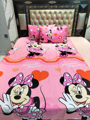 MiniMouse ❤💞 Cotton Single Bedsheets