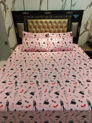 Girls Model Makeup 💄 Cotton Double Bedsheets
