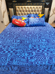 McQueen Speed Geometry Double Bedsheets