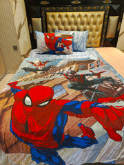 SpiderMan Mix & Match 4Pc Summer Comforter Set