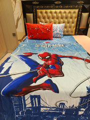 Spider-Man Cotton 4pc Summer Comforter Set