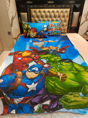 Marvel Avengers 4Pc Summer Comforter Set