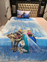 Anna Elsa Full Theme 3Pc  Comforter Set