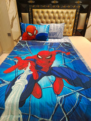 SpiderMan New Serves 4Pc Summer Comforter Set
