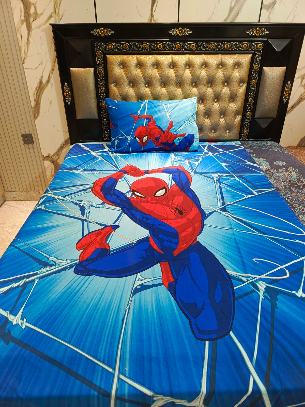 Spiderman Series Cotton Bedsheets