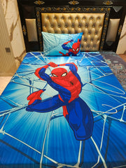 Spiderman Series Cotton Bedsheets