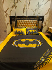 ⭐ Batman Super Hero Cotton Bedsheets