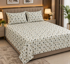 Vintage Skeleton Keys Cotton Double Bedsheets
