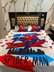 Spider-Man Ultimate Hero Cotton Double Bedsheet