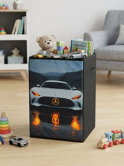 Foldable Jute Laundry Basket DS # 06