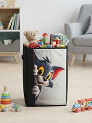 Foldable laundry basket